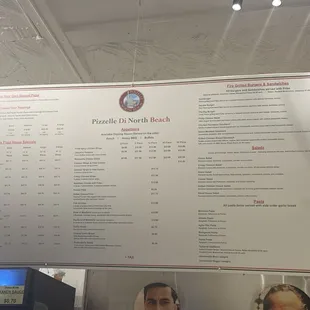 Whole menu