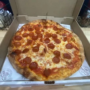 12 inch pepperoni NY Style