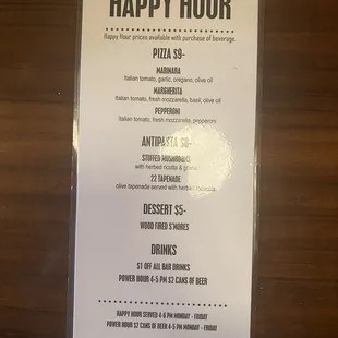 Great Happy Hour!