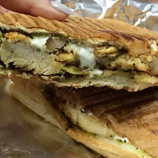 chicken pesto panini