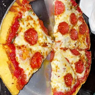 Pepperoni pizza