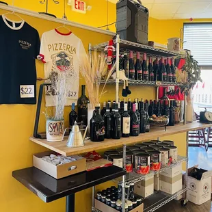Merch and wine