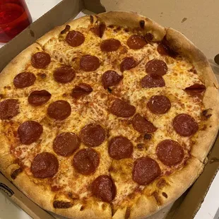 Pepperoni pizza