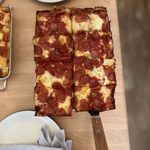 Detroit pepperoni