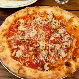 clam pizza