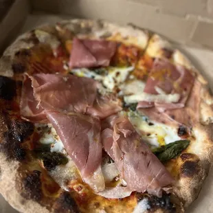 a pizza in a box