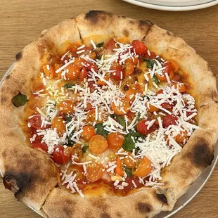 pizza, food