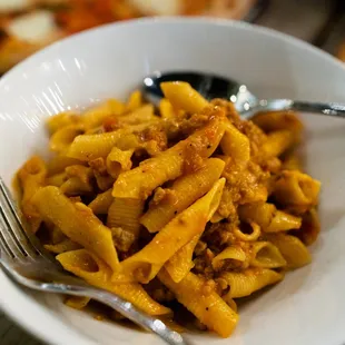 seasonal pasta (with guinea hen ragu)