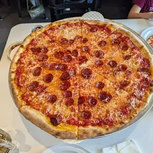 18" pepperoni