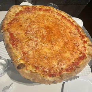 Large cheese pizza