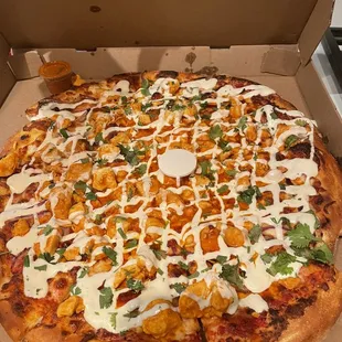 Buffalo Chicken pizza