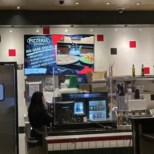 sushi and sashimi, interior