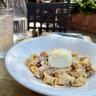 always fresh ingredients. pasta success! april 2024.