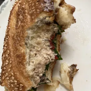 I ordered a tuna sandwich here 10/18/23. It was absolutely Horrible cause of rotten tasting cheese.