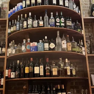 Sitting at the bar