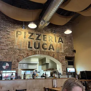 Luca has good pizza.