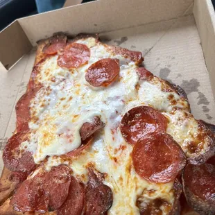 Pepperoni big slice