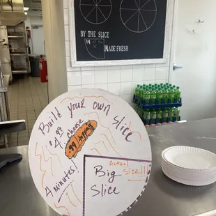 4.99 deal: what they call a "slice" is actually a quarter of a large pizza. Amazing.