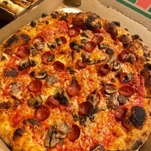 Shroom pizza