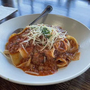 Pappardelle bolognese