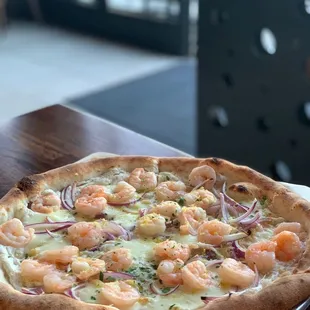 SHRIMP PIZZA