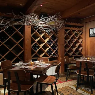 The "Wine Cellar " room