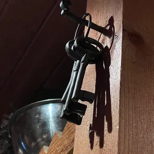 The keys to the wine cellar ;)