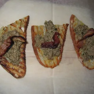 Chicken Liver Bruschette