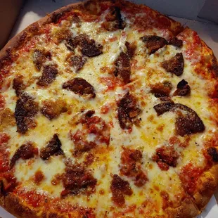 Eggplant Parmesan Pizza