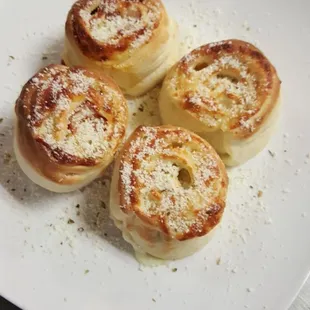 Hand rolled Pinewheels baked to perfection