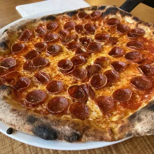 Pepperoni pizza