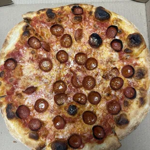 Pepperoni pizza