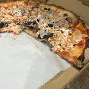 12" pizza 2 toppings $33