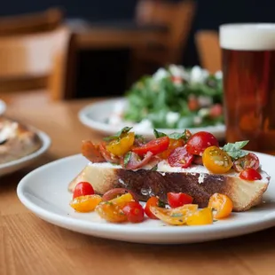 Bruschetta and Beer