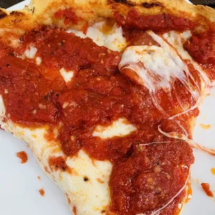 Deep dish pepperoni