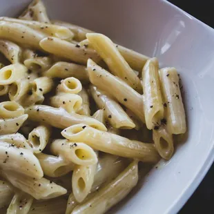 Want more cheese? Here's our Quattro Formaggi pasta made with fontina, gorgonzola, parmesan, and asiago!