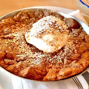 Warm Chocolate &amp; Nutella Cookie