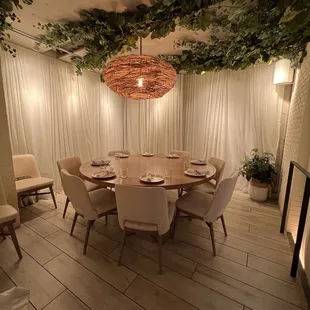 Intimate Seating Area