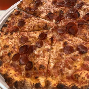 Spicy Pepperoni Pizza