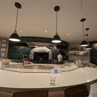 interior, sushi and sashimi