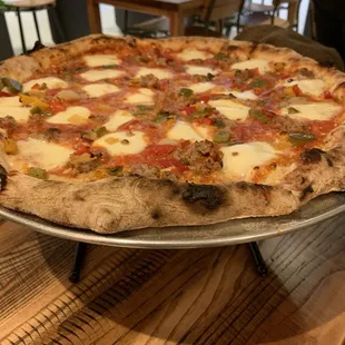 Fiorella Sausage and Roasted Pepper 18" Family size pizza