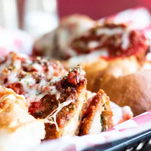 a close up of a plate of food