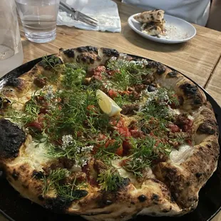 Spicy Lamb Pizza