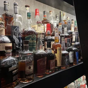 Bourbon selection