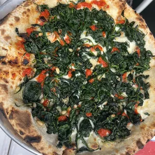 Spinach Wood Oven Pizza