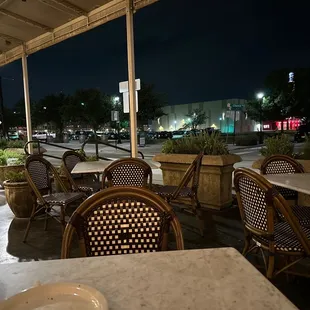 Patio area