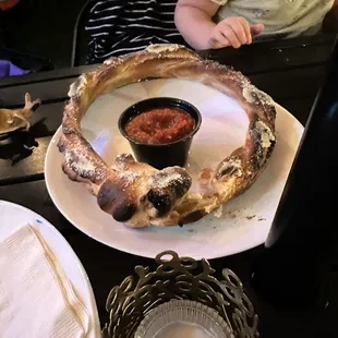 Pizza crust bread?