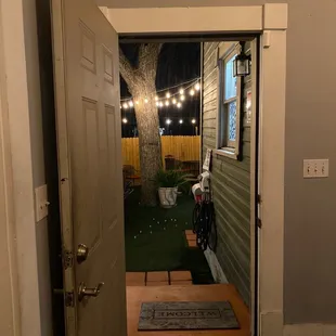 Back door