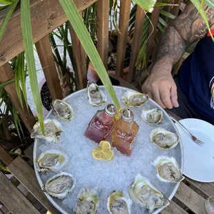 We ordered a dozen Blue Points &amp; they brought us these ...which did not look nor taste like the Blue Points we had had moments before.