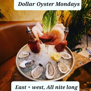 Dollar Oyster Mondays!